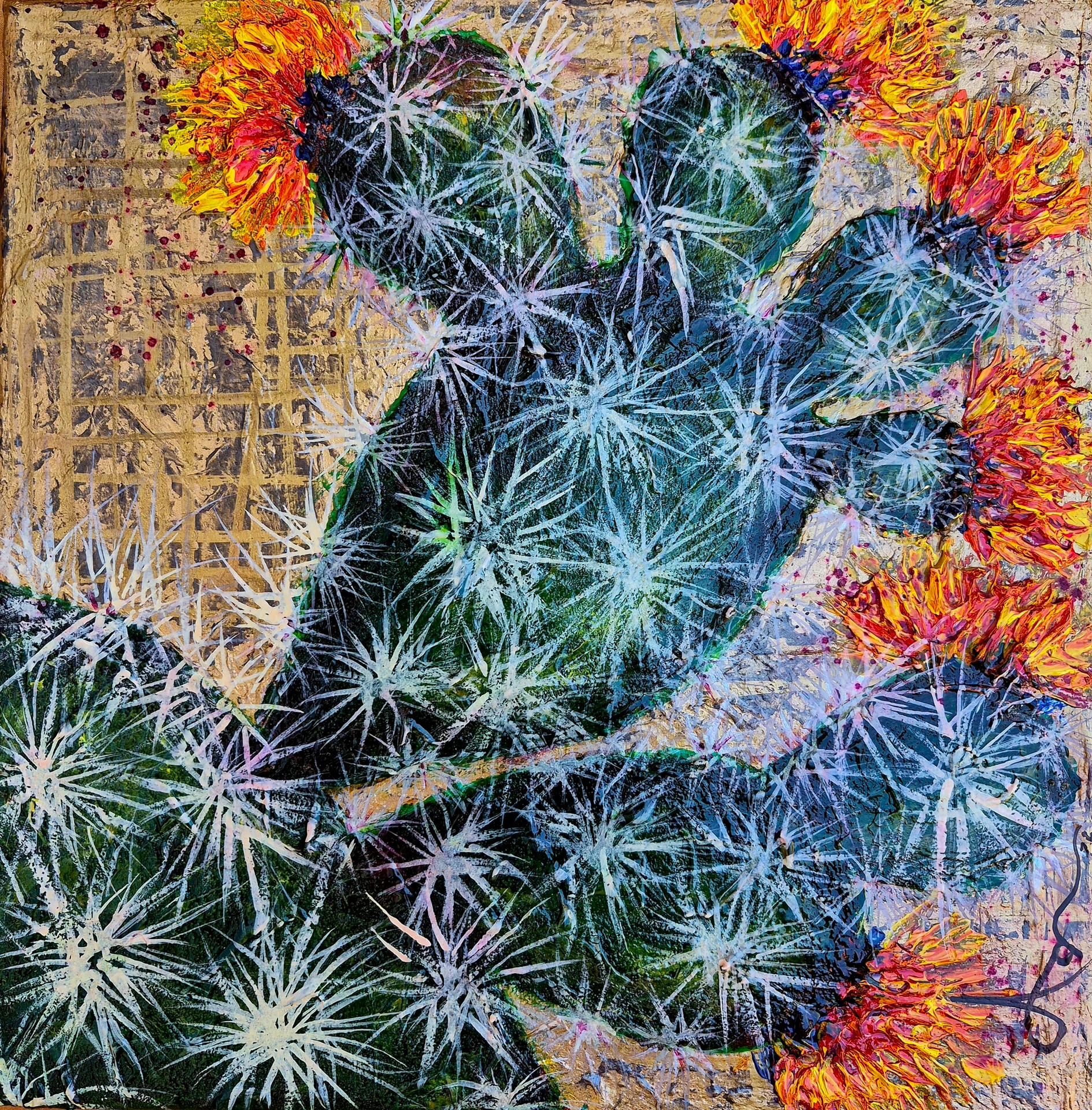 Cactus en relieve