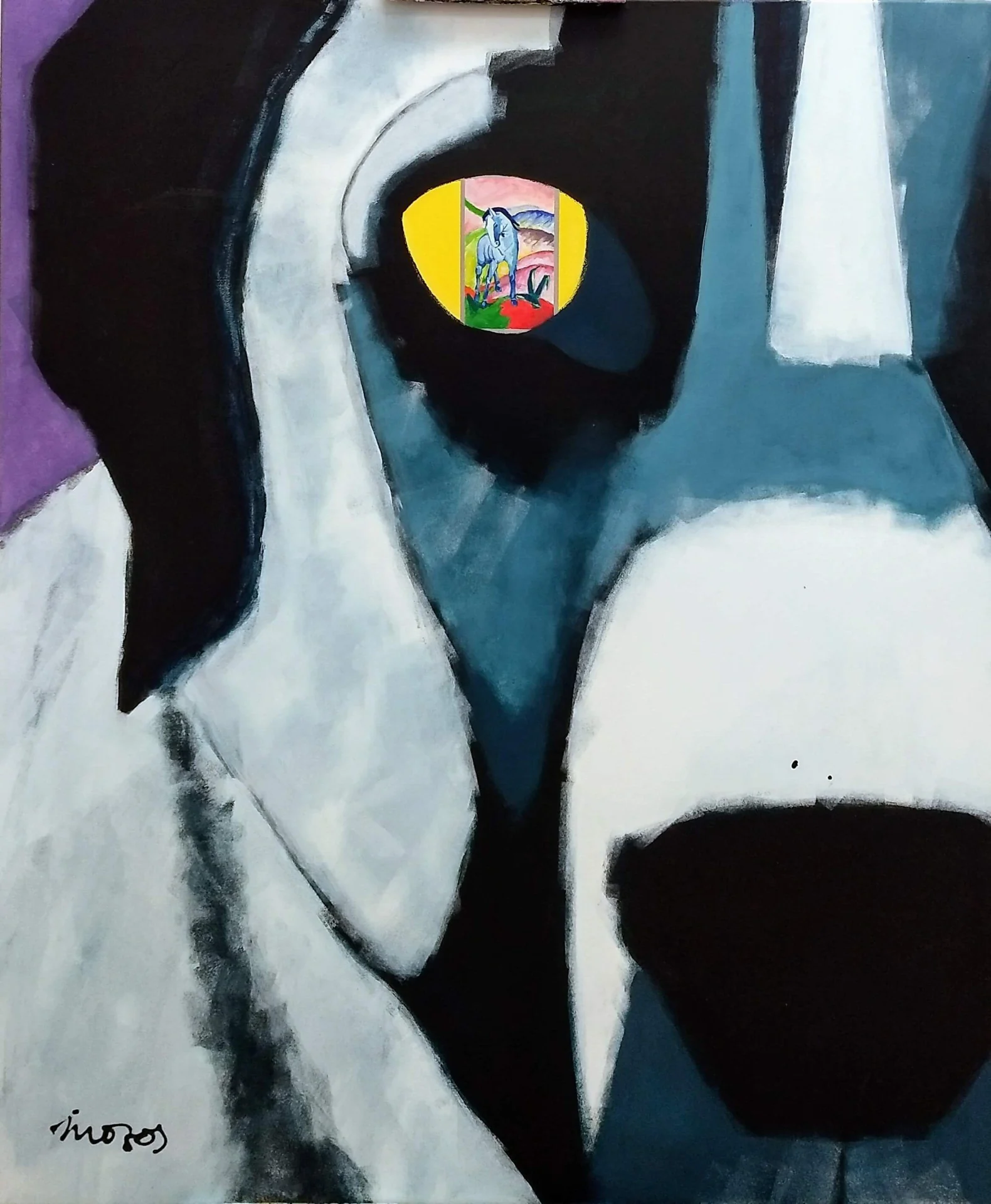 Mi perro, el señor Oso Pérez en el museo