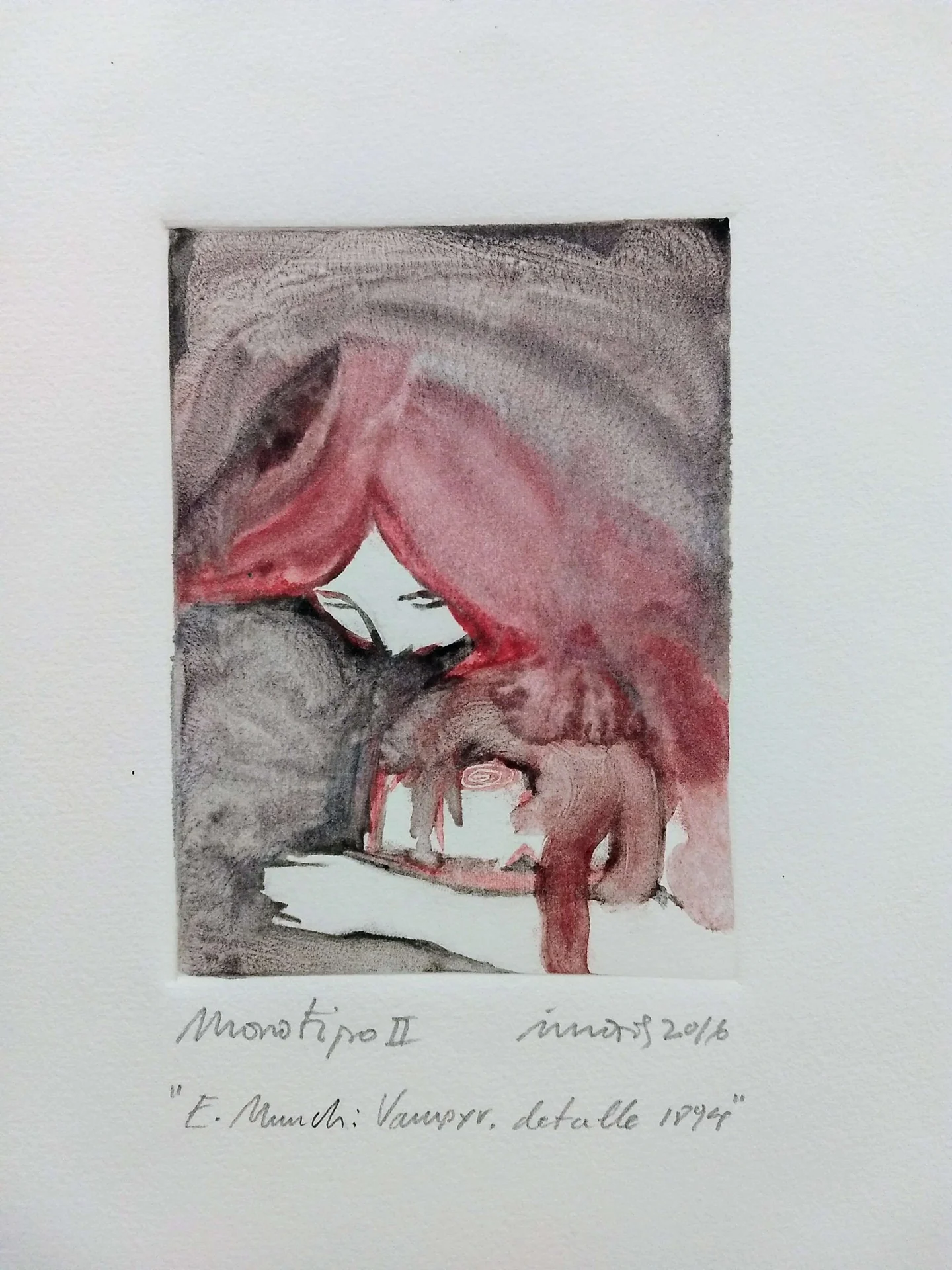 Monotipo 14. De Munch