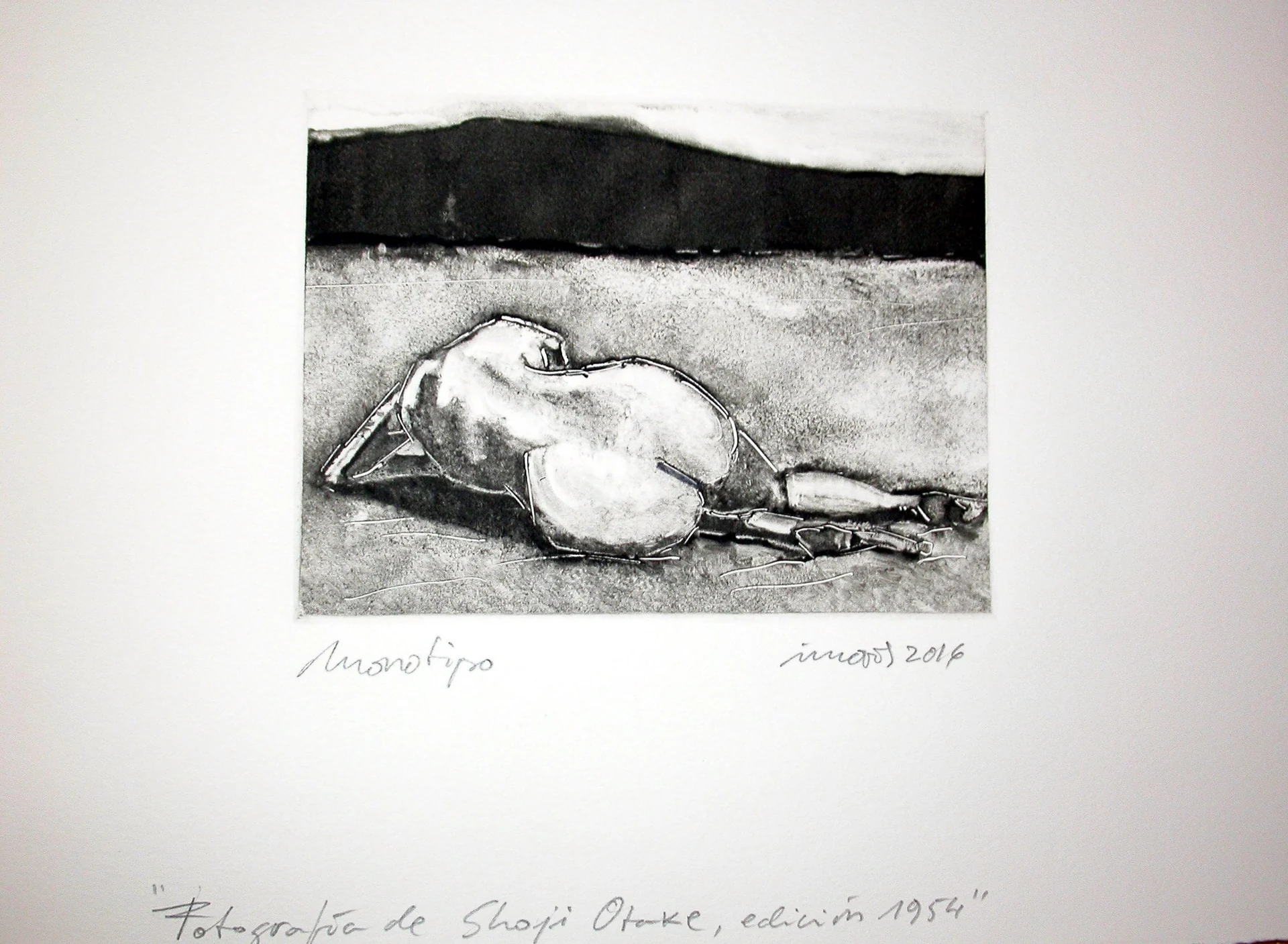 Monotipo 18. Shoji Otake