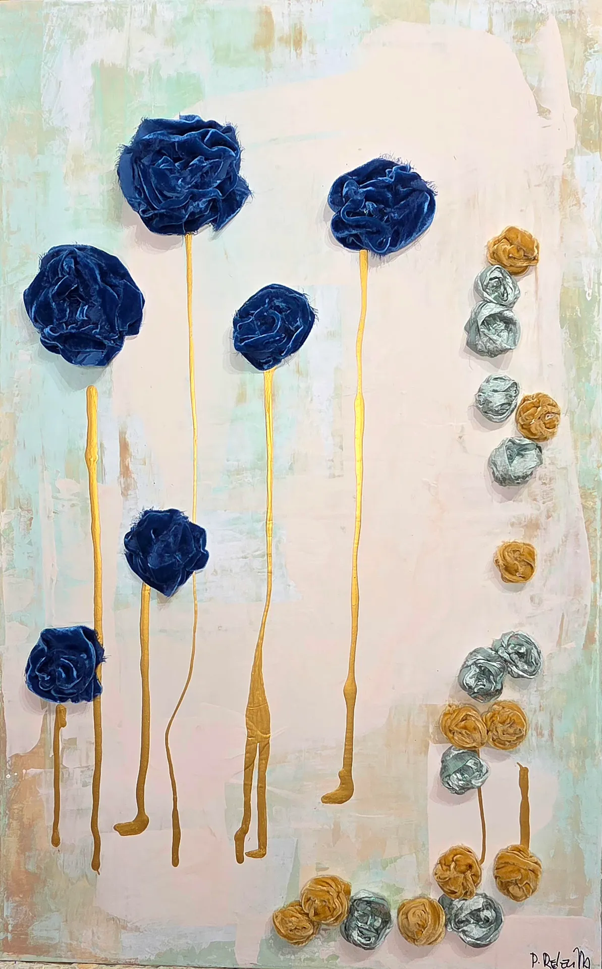 Camelias azules