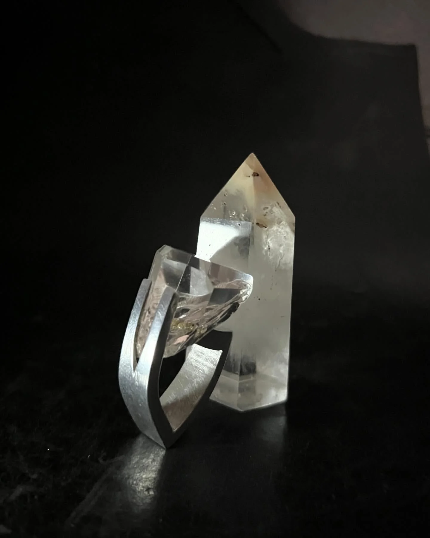 Anillo de cuarzo