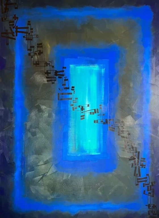LA PUERTA AZUL